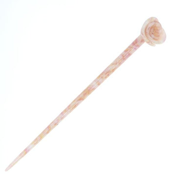 Small Rose Cellulose Acetate Hair Stick